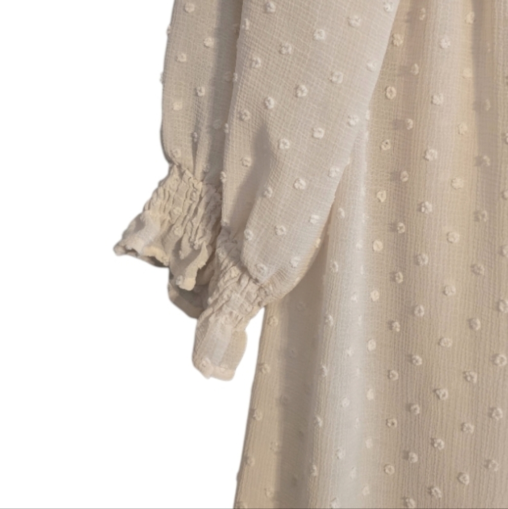 Upcycled Hand Crafted On Vintage Rosevelvet Duster Boho Holly Hobby Duster EUC - Picture 6 of 8